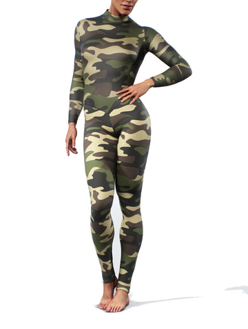 Military Green Unitard-unitard-bootysculpted